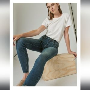 Lucky Brand AVA midrise dark wash skinny SZ 4/27